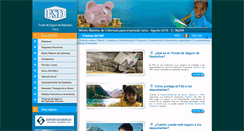 Desktop Screenshot of fsd.org.pe