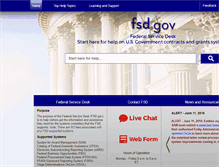 Tablet Screenshot of fsd.gov
